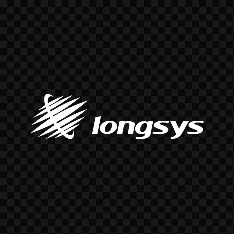 Longsys white logo PNG