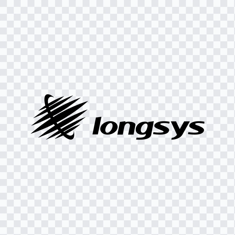 Longsys black logo PNG