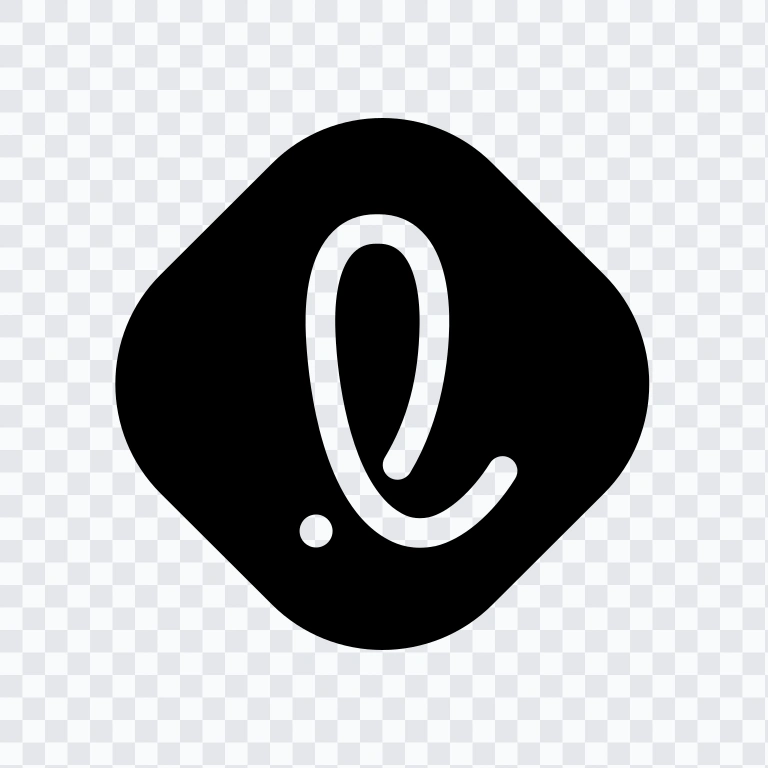 LOTTE Mart black icon SVG