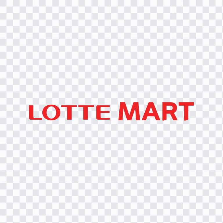 LOTTE Mart colored wordmark SVG