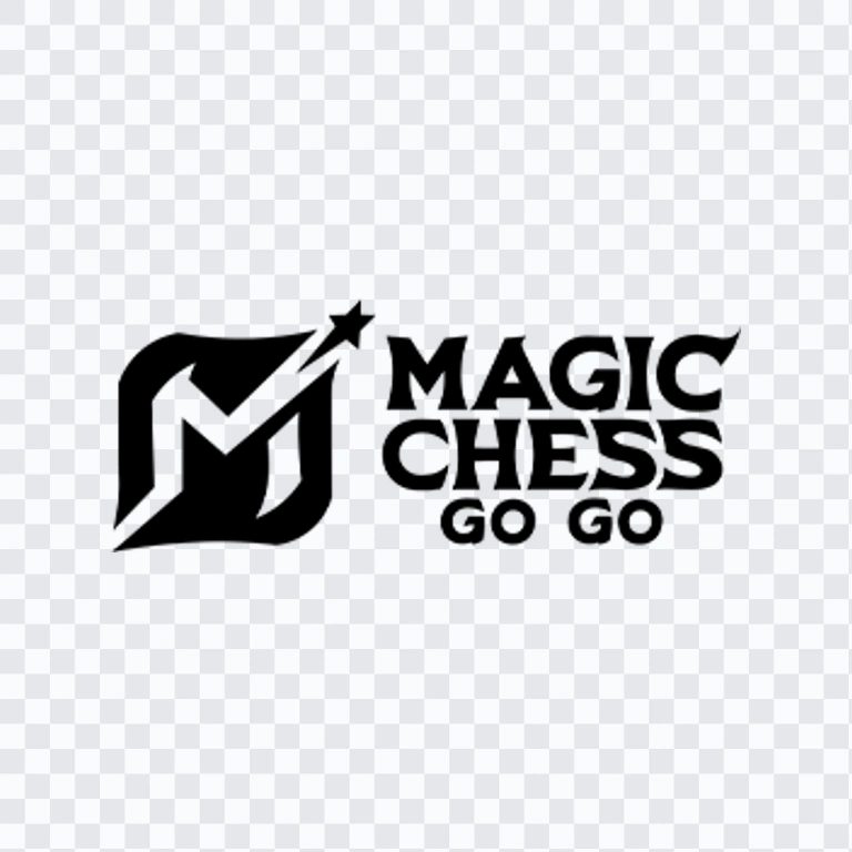 Magic Chess black logo PNG