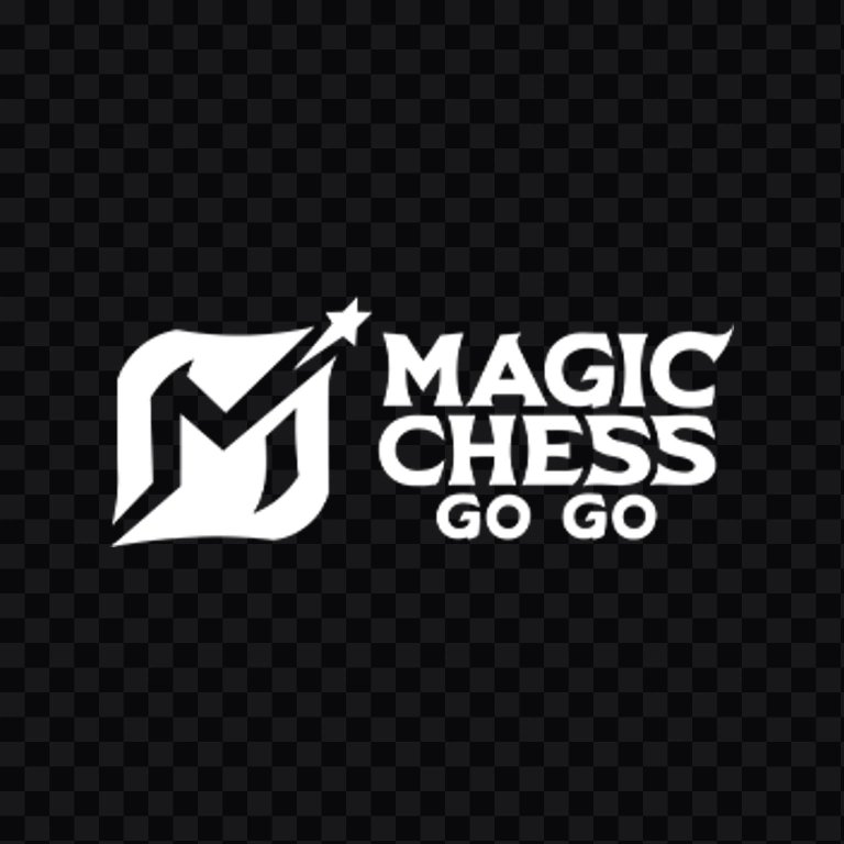Magic Chess white logo PNG