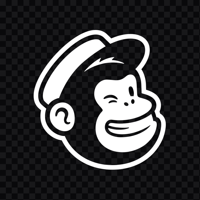 Mailchimp white icon SVG