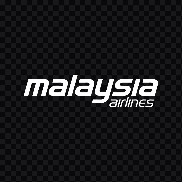 Malaysia Airlines white wordmark SVG