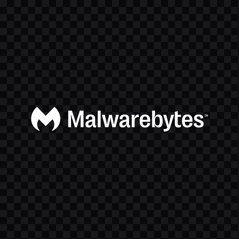 Malwarebytes Horizontal white logo SVG