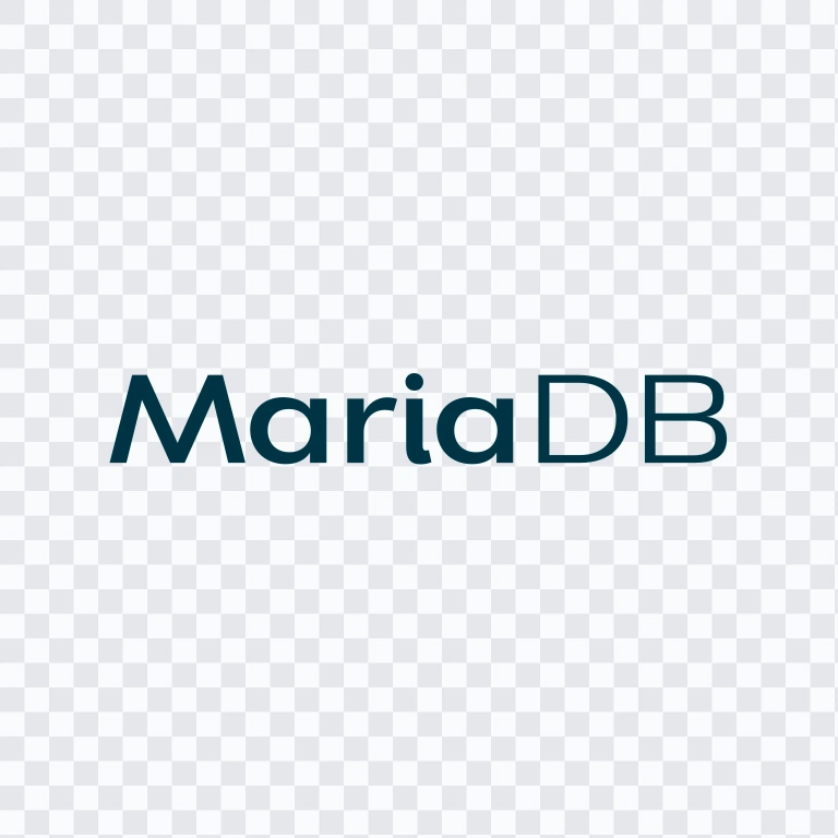 wordmark MariaDB berwarna SVG