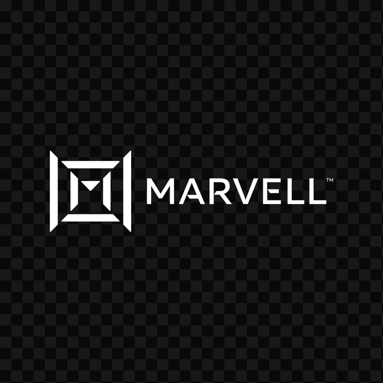 logo Marvell putih SVG