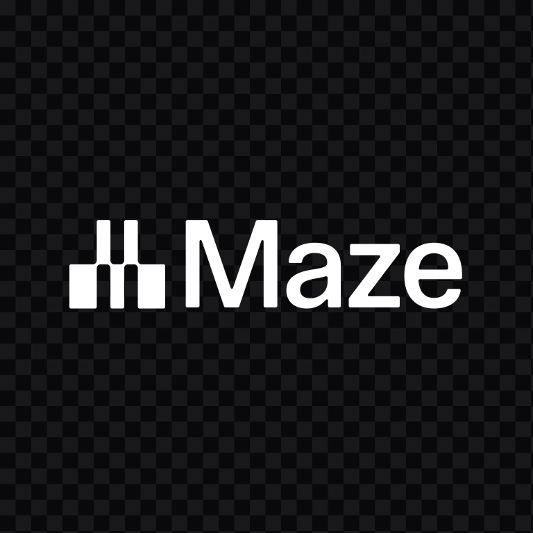 Maze white logo SVG