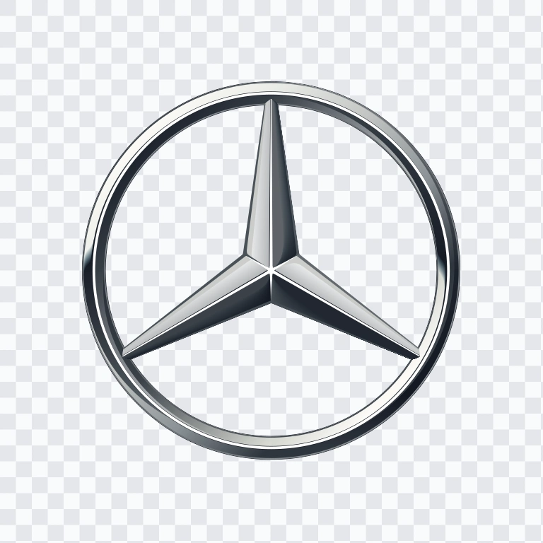 Mercedes-Benz colored logo mark SVG