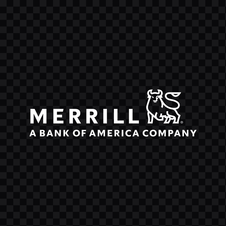 Merrill Edge white logo SVG