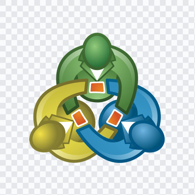 MetaTrader colored logo SVG