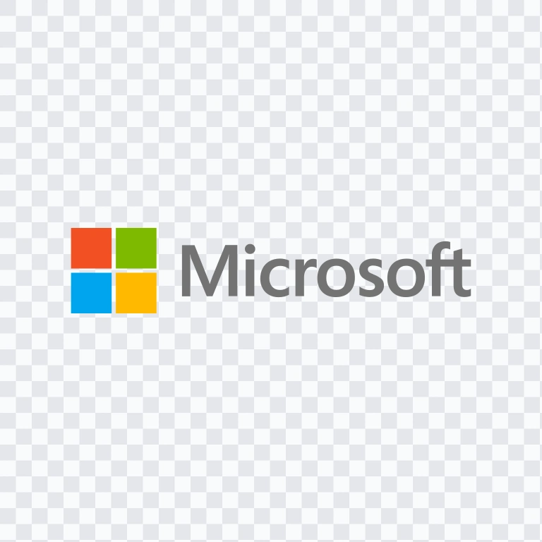 logo Microsoft berwarna SVG