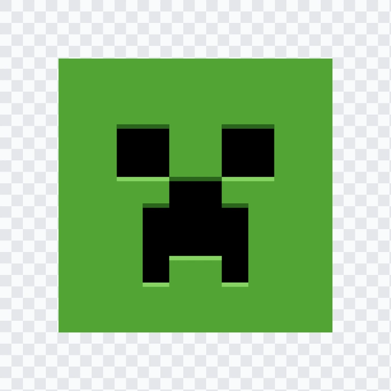 Minecraft colored app icon PNG