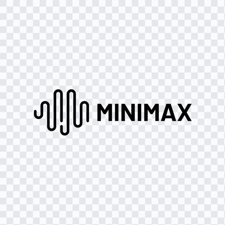 logo MiniMax hitam PNG