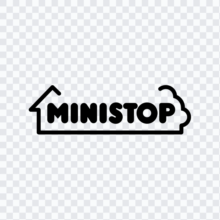 MINISTOP black logo SVG