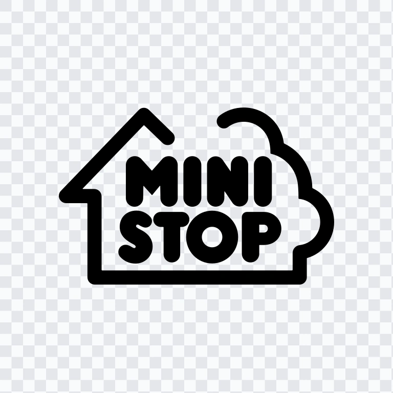 MINISTOP black logo SVG