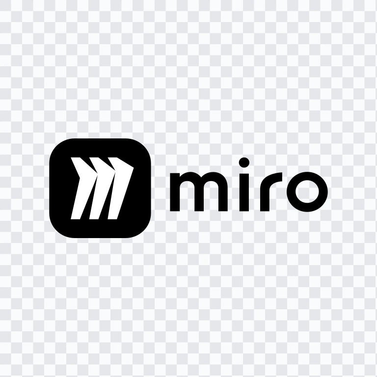 Miro black logo SVG