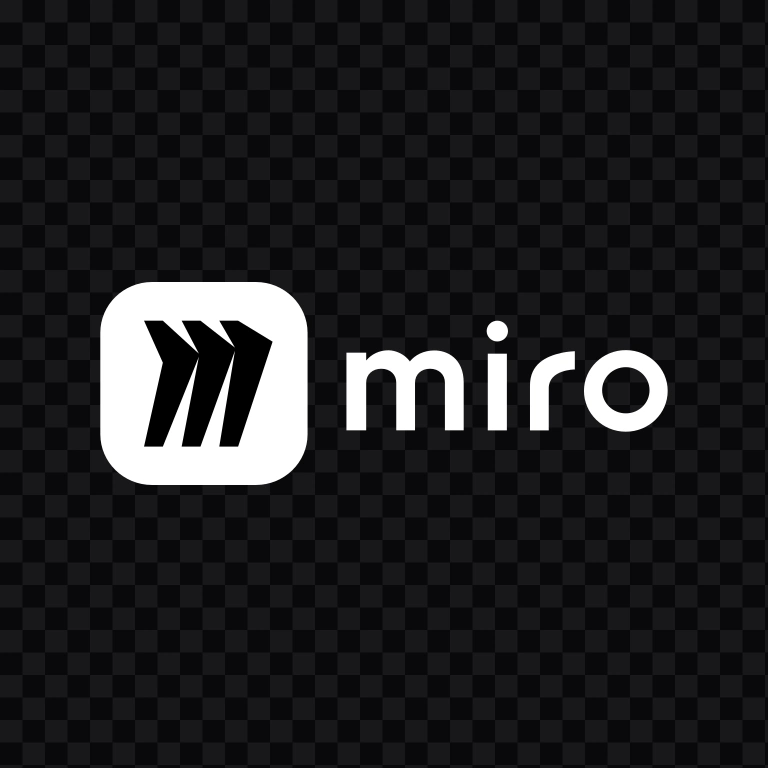 Miro white logo SVG