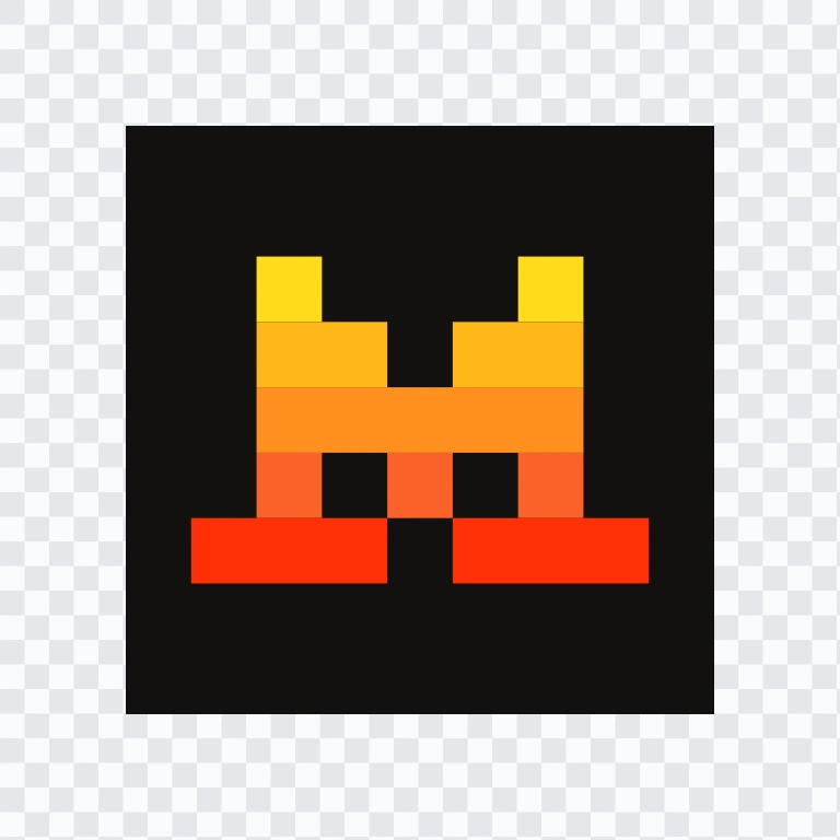Mistral AI colored logo SVG