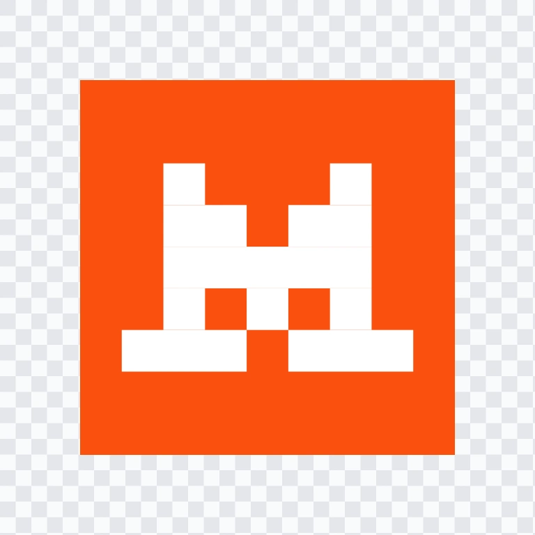 Mistral AI colored logo SVG