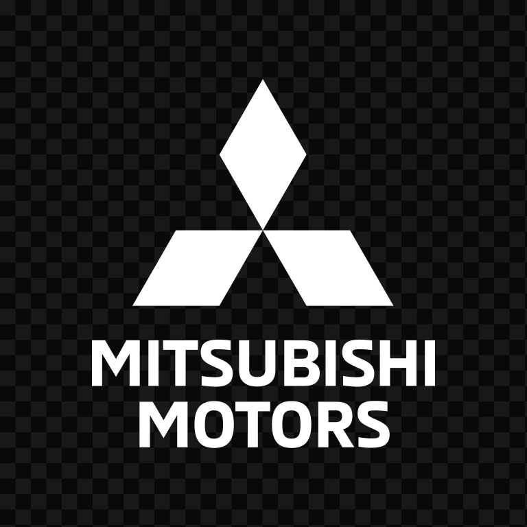 Mitsubishi Motors white logo SVG