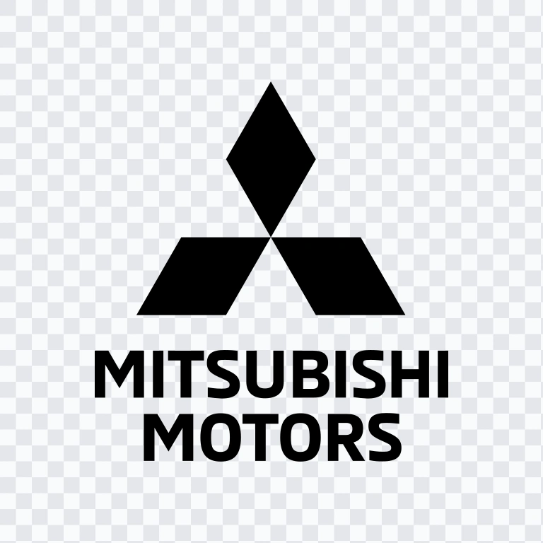 Mitsubishi Motors black logo SVG