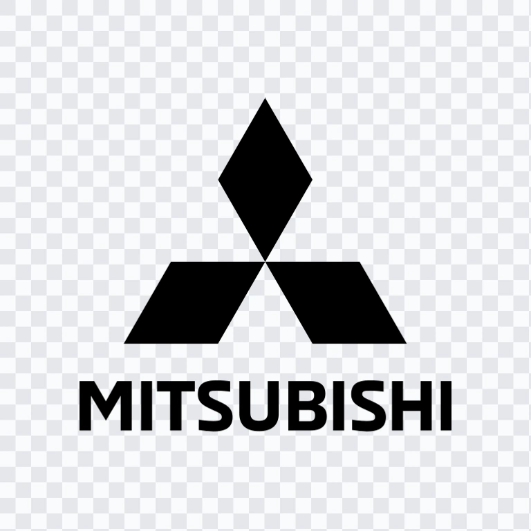 Mitsubishi Motors black logo SVG