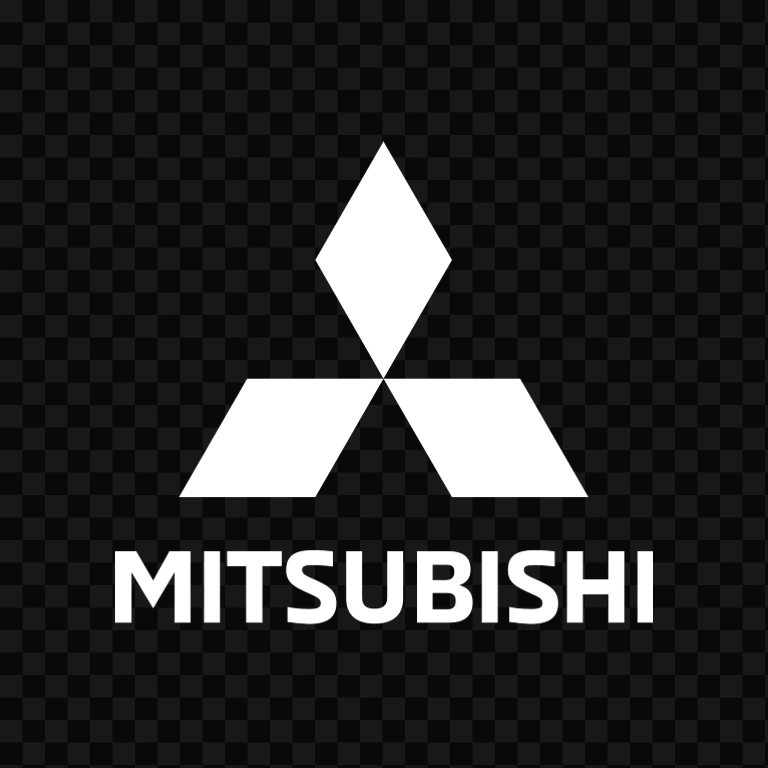 Mitsubishi Motors white logo SVG