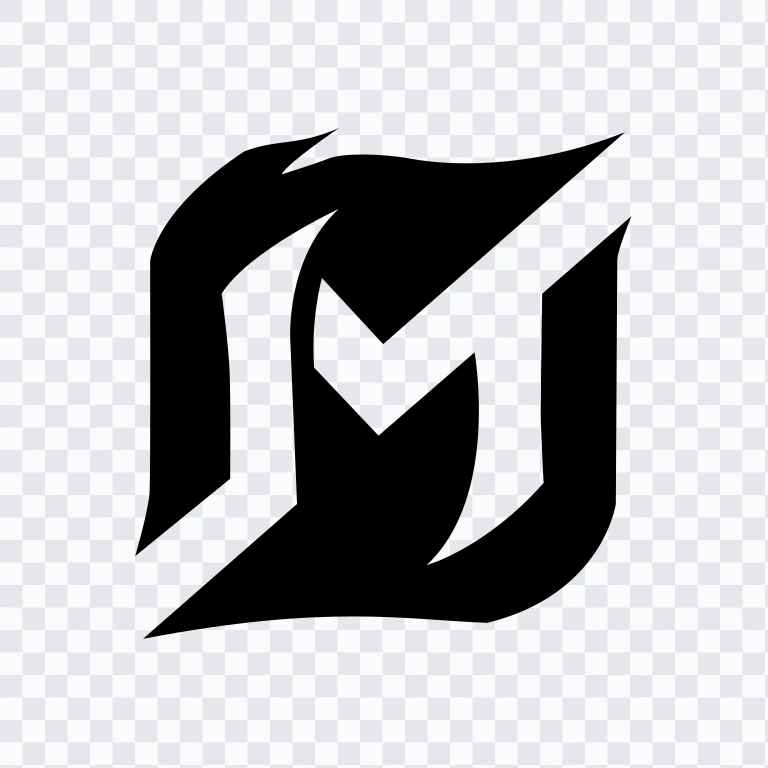 Mobile Legends black icon PNG