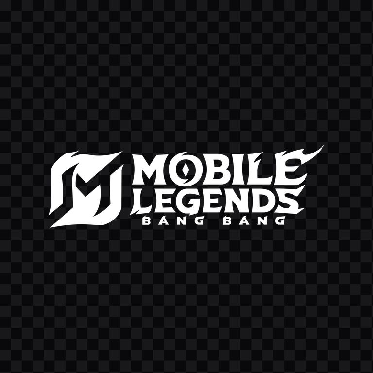 Mobile Legends white logo PNG