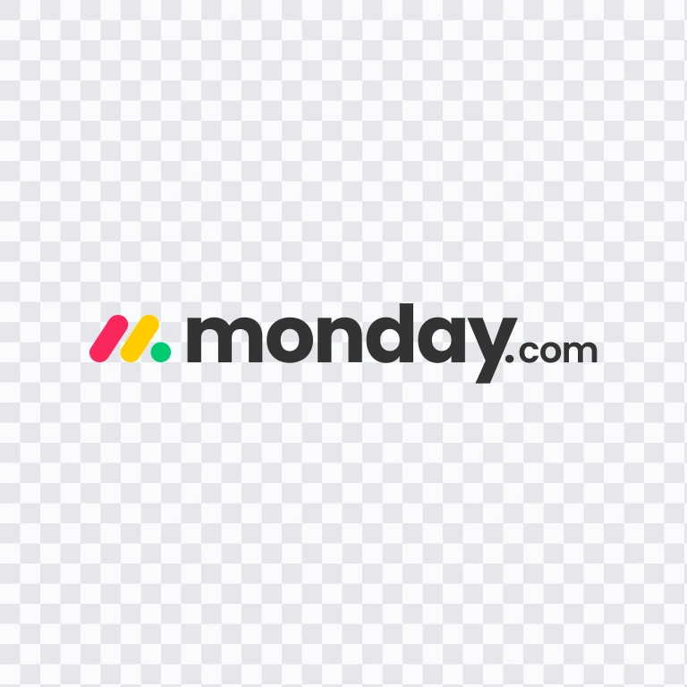 monday.com colored logo SVG