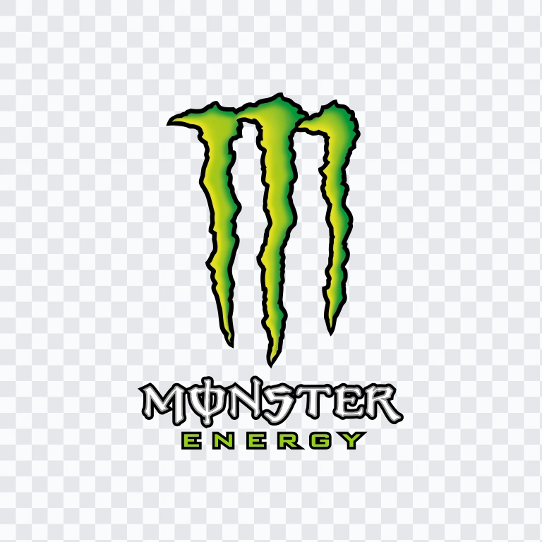 Monster Energy colored logo SVG
