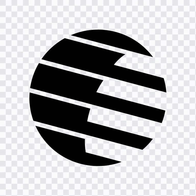 Moonshot AI black icon SVG