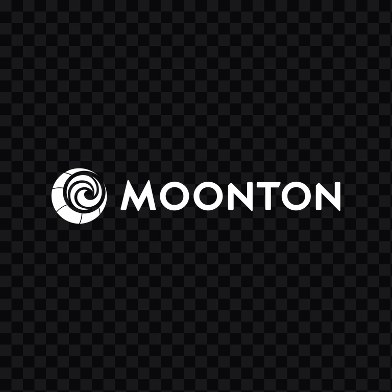 logo Moonton putih PNG