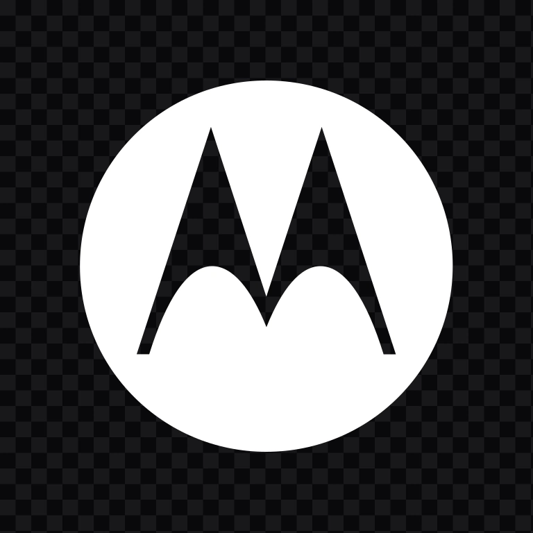 Motorola white icon SVG