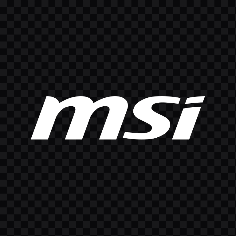 logo MSI putih SVG