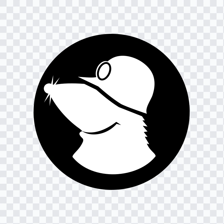 Mullvad VPN black icon SVG