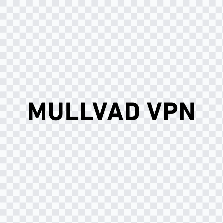 Mullvad VPN black wordmark SVG