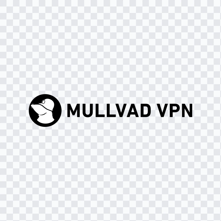 Mullvad VPN black logo SVG