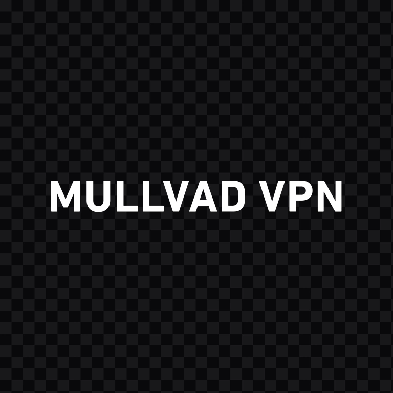 Mullvad VPN white wordmark SVG