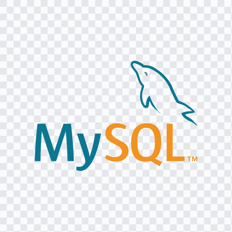 logo MySQL berwarna SVG
