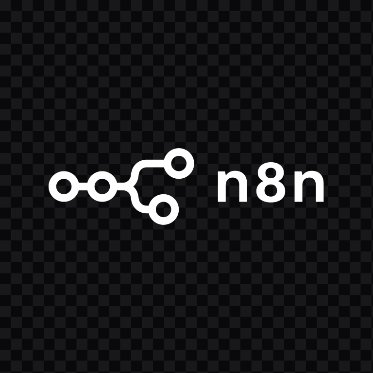 logo n8n putih SVG