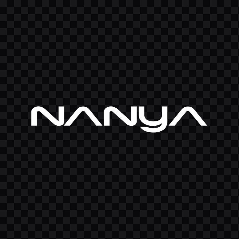 Nanya white logo SVG