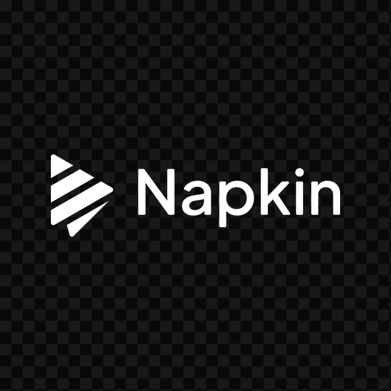 logo Napkin AI putih PNG