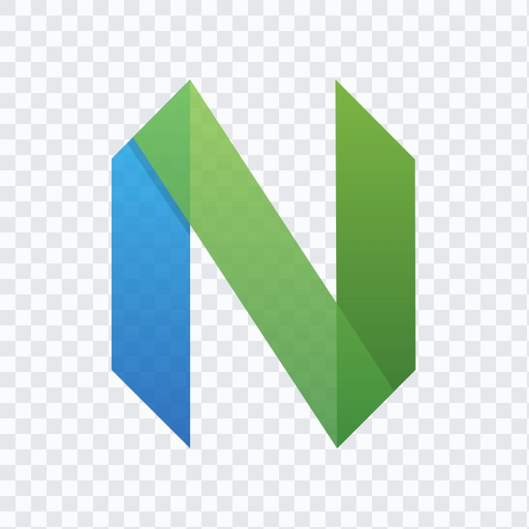 ikon Neovim berwarna SVG