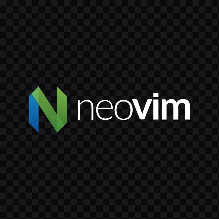 logo Neovim terang SVG