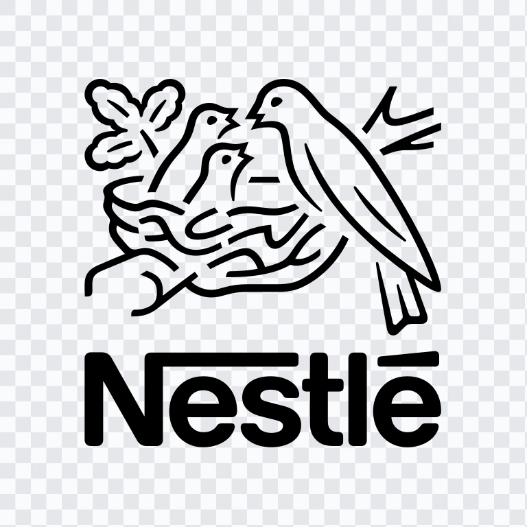 Nestlé black logo SVG