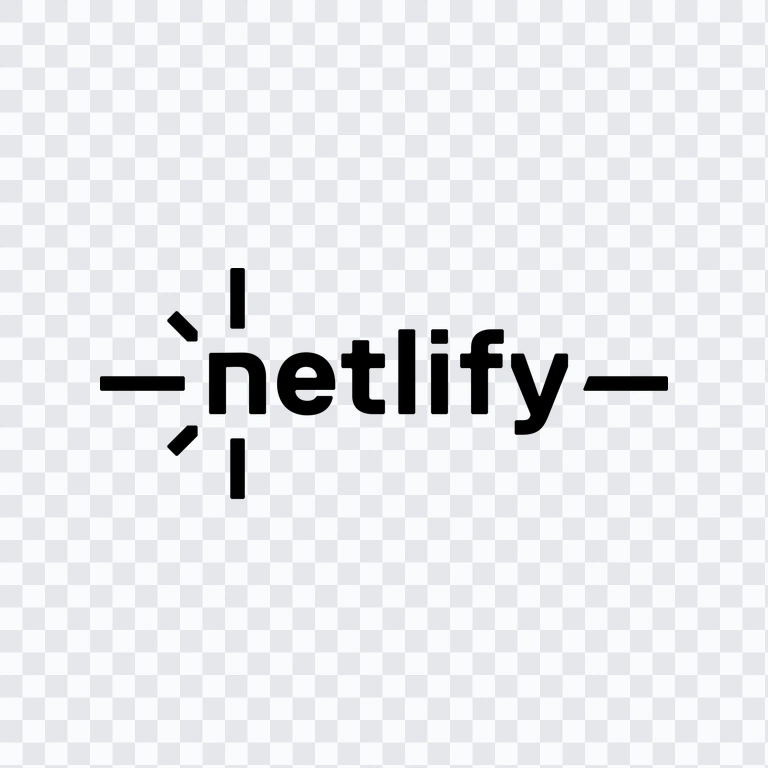 Netlify black logo PNG
