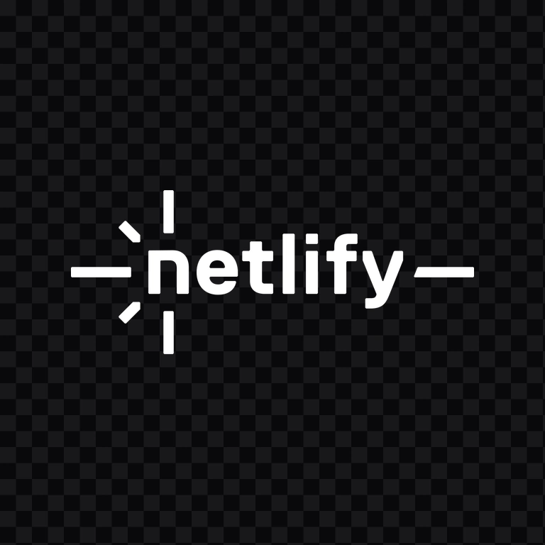 Netlify white logo PNG