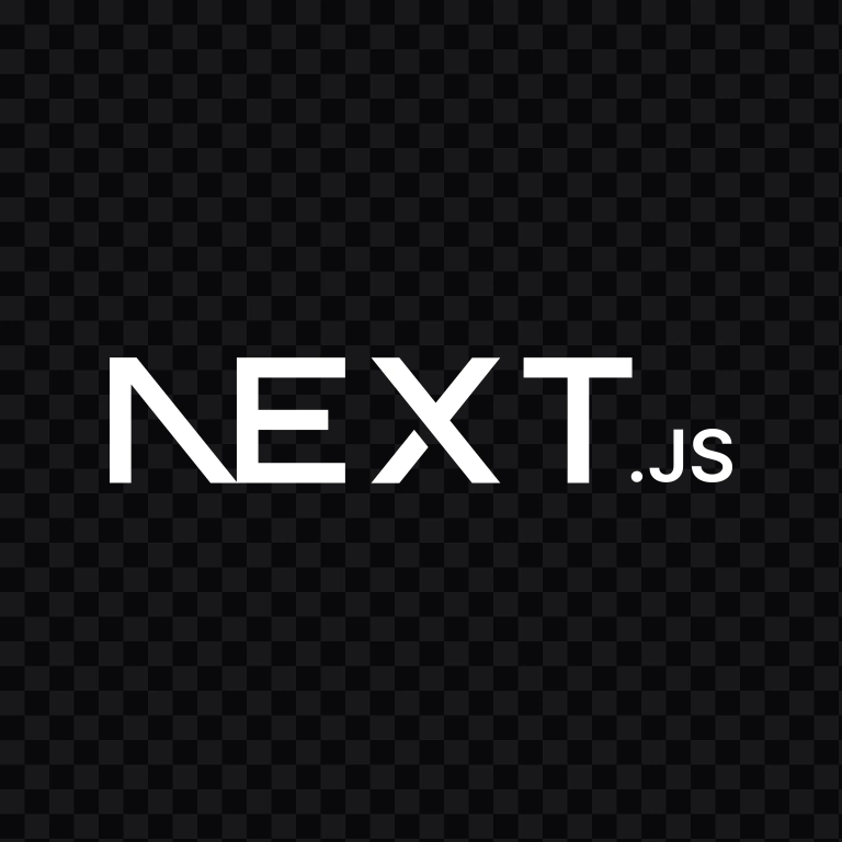 Next.js white logo SVG
